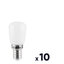 Miniatures photos de photos Lot de 10 ampoules LED frigo - Dhome - E14 - 2 W - 180 lm - 3000 K1