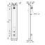 Miniatures schemas de schemas Panneau de douche tactile - Prestotem 2 - PRESTO - Avec mitigeur thermostatique - 6 l/min1