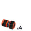Miniatures photos de photos Lot de 4 raccords rapide d'arrosage avec blocage - Lock - Capvert - Ø 15 mm1