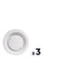Miniatures photos de photos Lot de 3 bouches d'extraction - Ø 125 mm - Pour VMC - Nicoll1