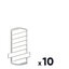 Miniatures photos de photos Lot de 10 grilles - Bap'Color - Aldes - Blanc1