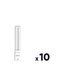 Miniatures photos de photos Lot de 10 ampoules LED PL-L - Dhome - 2G111