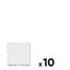 Miniatures photos de photos Lot de 10 interrupteurs  va-et-vient 10 AX Legrand - 250 V - 2 module - Easy-Led - Mosaic1