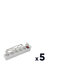Miniatures photos de photos Lot de 5 blocs multiprise - Standard - 5 x 2P+ T -  Avec interrupteur - DHOME1