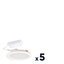 Miniatures photos de photos Lot de 5 downlight LED encastrés - Lumos - Dhome - 16 W - 1500 lumens - 4000 K - Ø 165 mm1