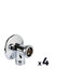Miniatures photos de photos Lot de 4 appliques murales - sortie M 3/4" - arrivée M 1/2"1