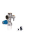 Miniatures photos de photos Groupe de sécurité - SIDER - Inox - Modèle droit - Lot de 51