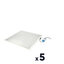 Miniatures photos de photos Lot de 5 plafonniers LED prismatique - Solar 32 W - 3200 lm - 3000 K - UGR <191