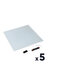 Miniatures photos de photos Lot de 5 plafonniers LED backlit - Solar B - 30 W - 3600 lm - 4000 K - UGR<221