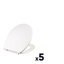 Miniatures photos de photos Lot de 5 abattants WC - SIDER - Luna 300 - l 43 x L 38 cm1