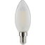 Miniatures photos de photos Ampoule LED flamme à filament - DHOME - E14 - 2,2 W - 470 lm - 2700 K - Dépolie - Classe A1