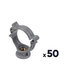 Miniatures photos de photos Lot de 50 Collier monobloc PVC - NICOLL - Ø 40 mm1