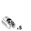 Miniatures photos de photos Lot de 5 supports douchette muraux - ODYSSEA - Fixe1