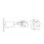 Miniatures schemas de schemas Cuvette suspendue - SIDER - Sans bride - L. 482 x l. 360 mm1
