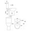 Miniatures schemas de schemas Pack WC - SIDER - Semi-caréné à poser - Surélevé à 46 cm1
