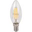 Miniatures photos de photos Ampoule LED flamme à filament - Dhome - E14 - 4,5 W - 470 lm - 4000 K - Claire1
