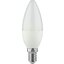 Miniatures photos de photos Ampoule LED flamme - Dhome - E14 - 5 W - 470 lm - 2700 K - Vendu par 2 - Boite1