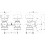 Miniatures schemas de schemas Multiblock droit bitube - Giacomini - Eurocône - 3/4"2