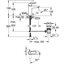 Miniatures schemas de schemas Mitigeur lavabo  – GROHE – Bauedge - Taille M – 5 L/min – Vidage 1”1/41