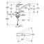 Miniatures schemas de schemas Mitigeur monocommande évier - GROHE - Bauedge - Bec bas pivotant 140°1