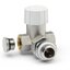 Miniatures photos de photos Robinet de radiateur thermostatisable réversible - M 1/2" - RBM1