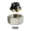 Miniatures photos de photos Raccord cuivre droit - Femelle Pas RBM - Ø 14 mm - Tube cuivre recuit et écroui - RBM1