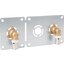 KIT PLAQUE RACC 90° 16X1/2" FE