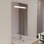 Miniatures photos de photos Miroir LED – CREAZUR – Élégance PLUS GH – 700 x 1050 mm – Anti-buée – IP44 – Éclairage horizontal1