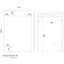 Miniatures schemas de schemas Miroir LED – CREAZUR – Élégance PLUS GH – Anti-buée – IP44 – Éclairage horizontal1