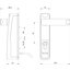 Miniatures schemas de schemas Béquille électronique - Trim-Tronic - ISEO - H 92 mm x l 41 mm1