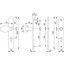 Miniatures schemas de schemas Poignée de porte palière - Verona - Hoppe Et Cie - Gris argent - Clé I - 195 mm1