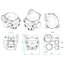 Miniatures schemas de schemas Kit VMC flux hygro-réglable – ALDES – EasyHOME HYGRO Premium MW1