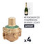 Miniatures photos de photos Réducteur de pression N°11 - Desbordes - Femelle / Femelle - 20X27 - Lot de 4 + 1 magnum de champagne OFFERT 1