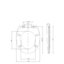 Miniatures schemas de schemas Abattant WC - SIDER - Luna 400 - 100% plastique recyclé - L.439 x l.376 mm 1