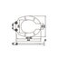 Miniatures schemas de schemas Abattant WC - SIDER - Cleany - Anti-contact - L. 44,4 x l. 37 cm1