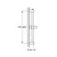 Miniatures schemas de schemas Barre de douche - GROHE - Tempesta - 60Cm - Chromé1