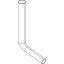 Miniatures schemas de schemas Tube de chasse semi-bas - OLI - Ø 50-40mm x L33 cm1
