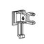 Miniatures schemas de schemas Support pour robinet flotteur - REGIPLAST - l 35 x h 60 x  p 50 mm1