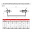 Miniatures schemas de schemas Rail support compteur - SFERACO - DN15 - Douille fixe et d'une douille coulissante1