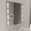 Miniatures photos de photos Ensemble meuble salle de bain PMR – CREAZUR - Vasque 80cm - Miroir LED1