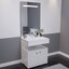Miniatures photos de photos Ensemble meuble salle de bain PMR – CREAZUR - Vasque 80cm - Miroir LED2