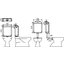 Miniatures schemas de schemas Réservoir WC - Duetto - Regiplast - Bas ou Semi bas1