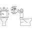 Miniatures schemas de schemas Réservoir WC - REGILUX - Regiplast - Simple débit - Bas1