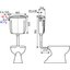 Miniatures schemas de schemas Réservoir WC - REGISTAR - Regiplast - Double débit - Semi-bas1