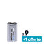 Miniatures photos de photos Piles Alcaline - Univercel - 6LR61 - 9 V - Lot de 9 + 1 OFFERTE1