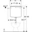 Miniatures schemas de schemas Réservoir WC - AP 140 - Geberit - Double débit - Semi bas1