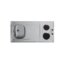 Miniatures photos de photos Evier de cuisinette - NORD INOX - 1200x600 mm - Une cuve - Avec plaque de cuisson 1