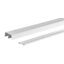 Miniatures photos de photos Rails haut et bas - SOGAL - Acier - 3 m - Blanc1