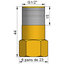 Miniatures schemas de schemas Raccord plomberie - Exogel - GRK - F1/2"1