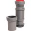 Miniatures photos de photos Pipe extensible WC - CETA - Multibati - L. 320-670 mm - Ø 93-110 mm2